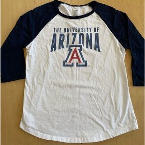 University of Arizona 3/4 Sleeve T Shirt